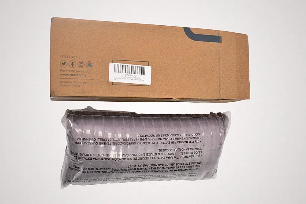 Nestl Fleece Throw Blanket Dusty Purple 50x60 Soft Cozy Plush New Bedding