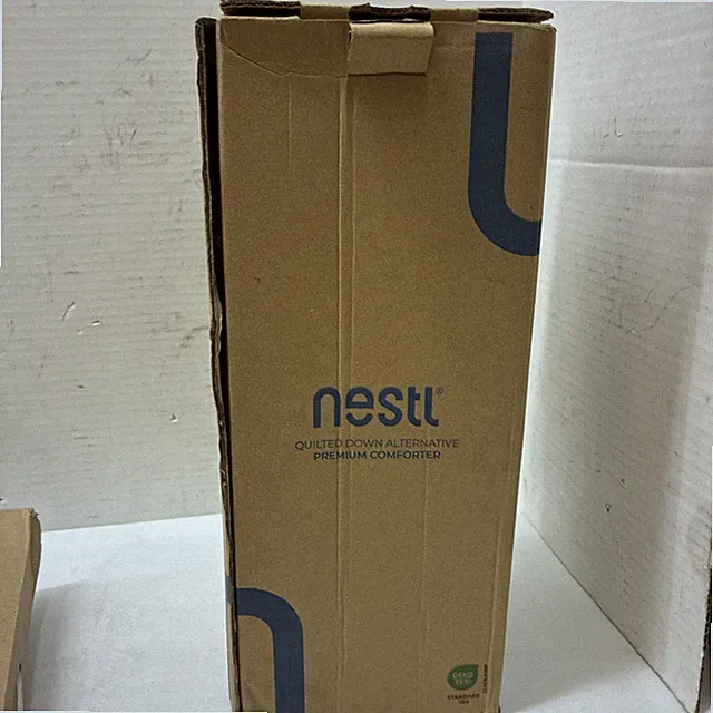 Nestl - Full Size Quilted Down Alternative Premium Comforter Grey