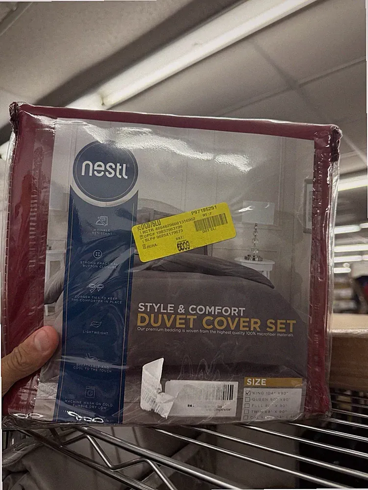 Nestl King Duvet Cover Set Red
