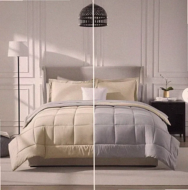 Nestl Reversible Queen Size Down Alternative Comforter